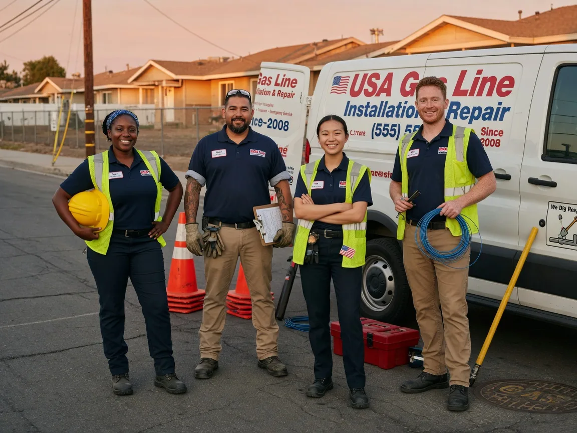 Gas Line Installation company in Archibald, LA